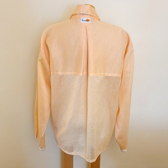 Vintage Sunveil Oversized Button Down Sunshirt - Unisex - Picture 2 of 9
